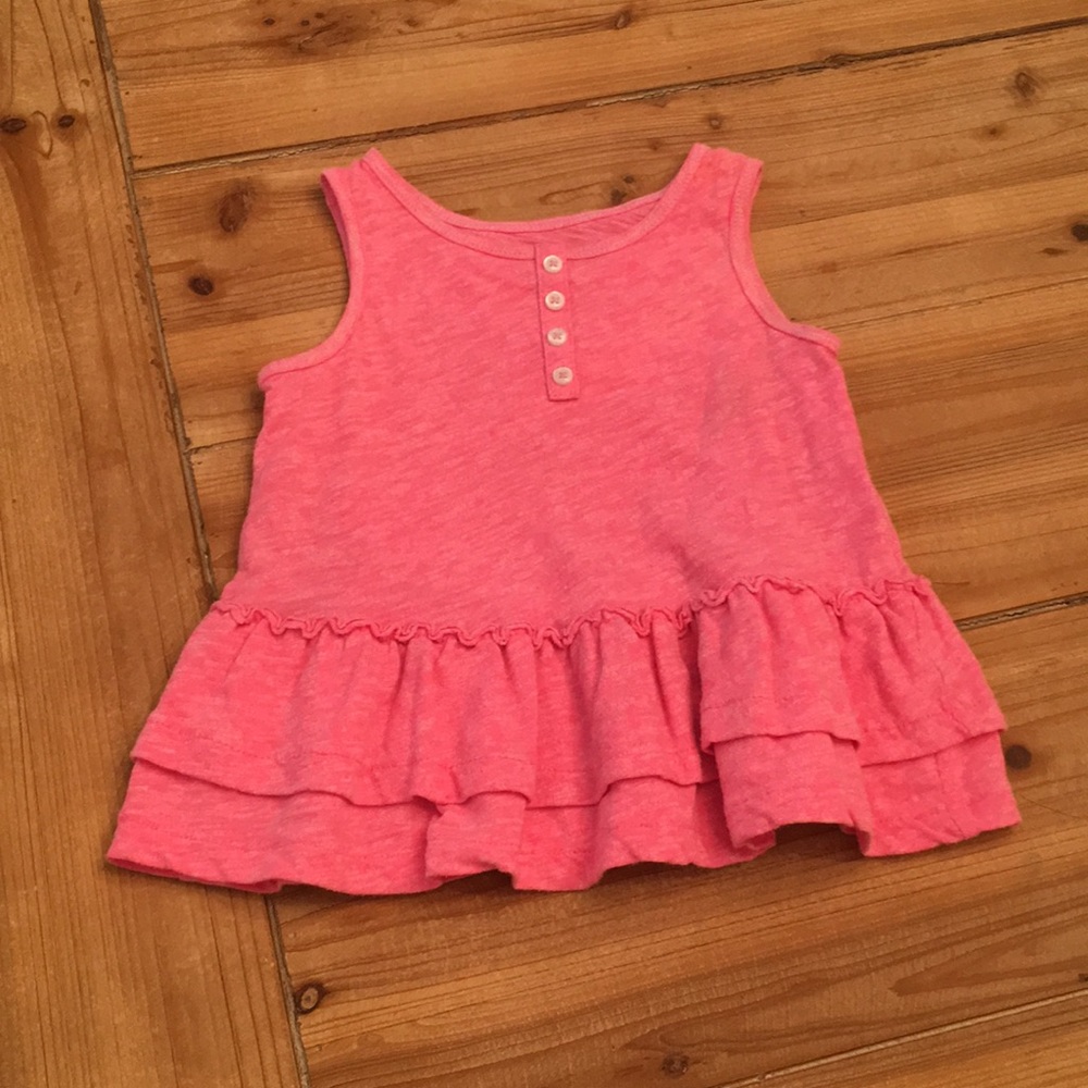 Ruffle tank